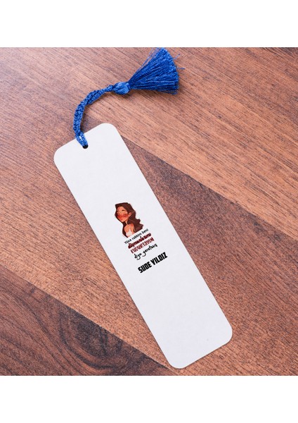 Kişiye Özel Kudurtayım Diye Tasarım Esprili Kitap Ayracı