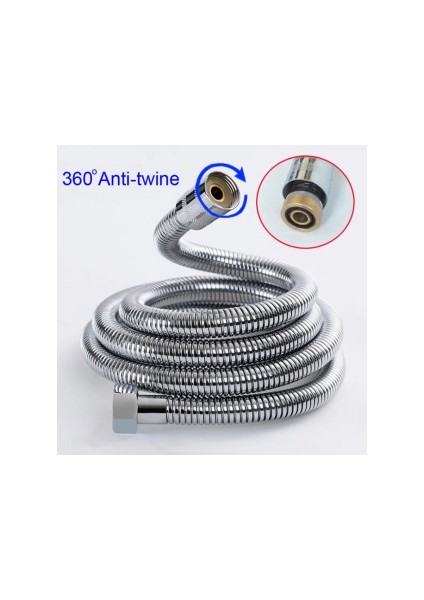 New 1.sınıf Shower Hose 360 Derece Dönebilen Spiral Duş Hortumu