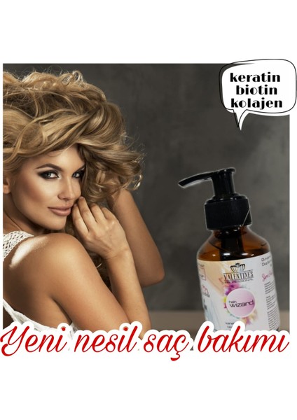 Valentines Hair Wızard Yeni Nesil Saç Bakım Serumu Keratin Biotin