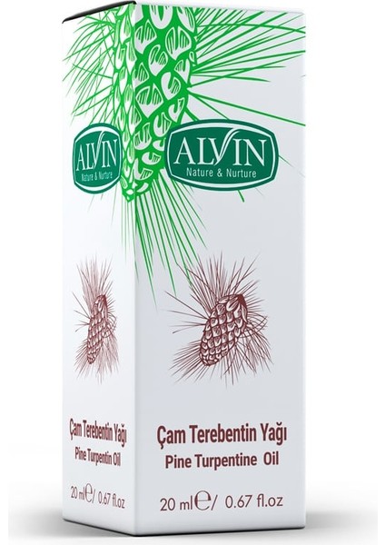 Çam Terebentin Yağı, Doğal, 20 ml