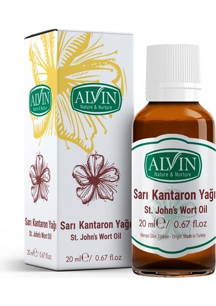 Sarı Kantaron Yağı (St. John's Wort Oil), 20 ml