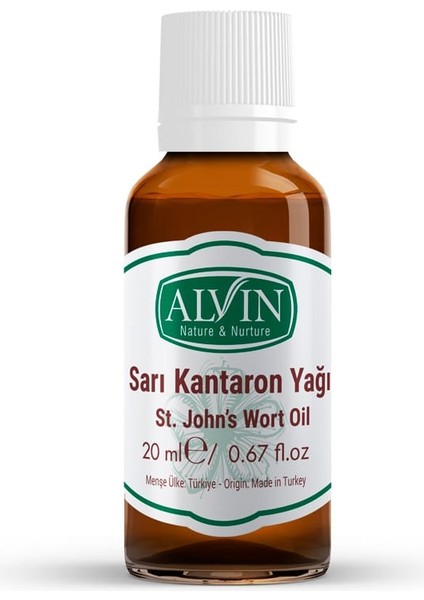 Sarı Kantaron Yağı (St. John's Wort Oil), 20 ml