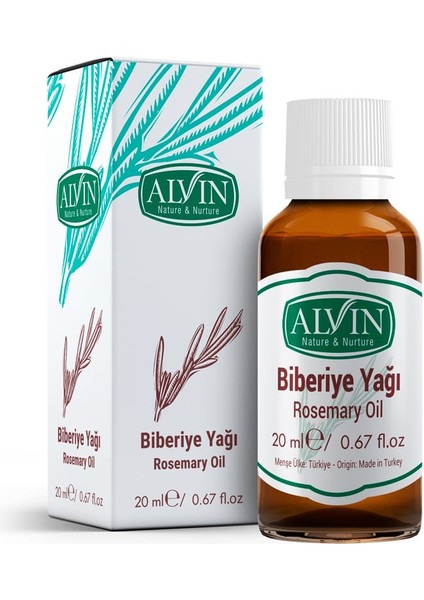 Biberiye Yağı (Rosemary Oil), 20 ml