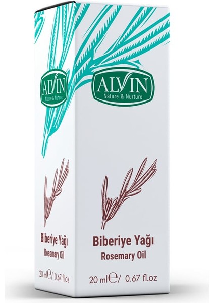 Biberiye Yağı (Rosemary Oil), 20 ml