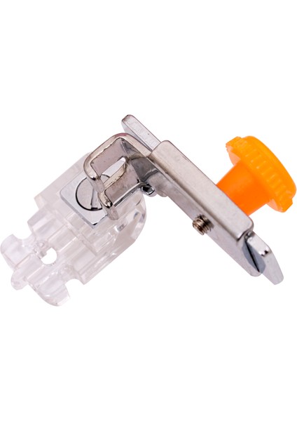 Gizli ve Normal Fermuar Ayağı Tutuculu Ayarlı Şeffaf Takipli