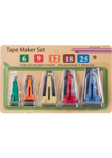 El Biye Kıvırma Aparat Seti 5 Adet