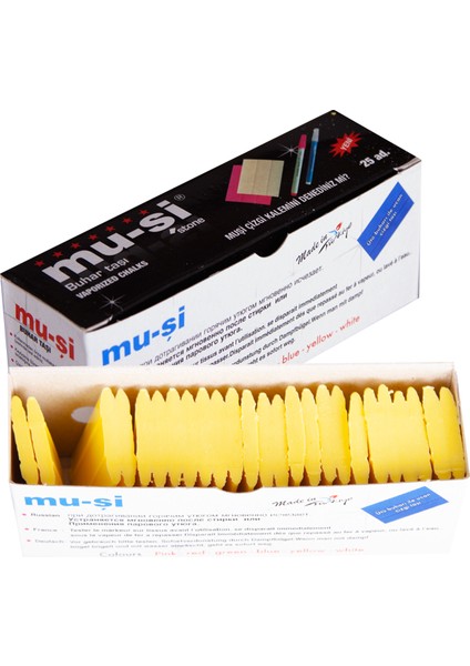 Buhar ile Uçan Çizgi Taşı Sarı (25 Adet)