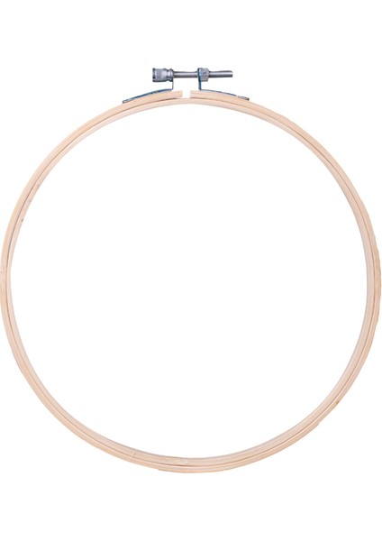 Nakış El Işi Kasnağı Vidalı Ahşap 20 cm