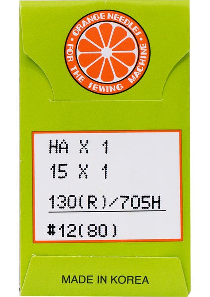 Ev Tipi Dikiş Makine Iğnesi 12 Numara