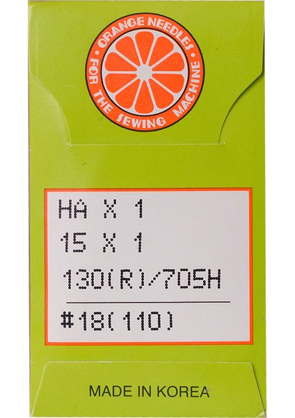 Ev Tipi Dikiş Makine Iğnesi 18 Numara