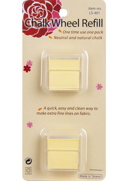 Pudralı Çizgi Taşı Yedek Kartuş Sarı (2 Adet)