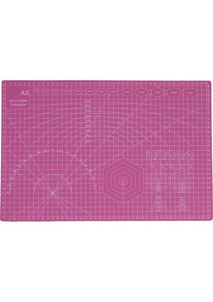 Kesim Pedi A3 45CM x 30CM Pembe