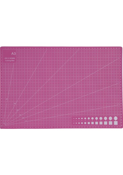Kesim Pedi A3 45CM x 30CM Pembe fiyatları