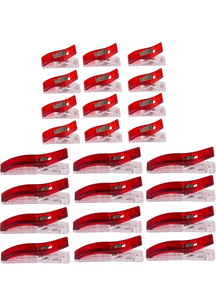 Kumaş Maşası Plastik 24 Adet