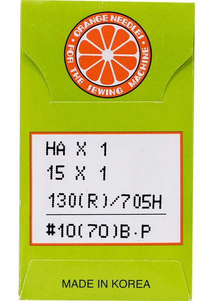 Ev Tipi Dikiş Makine Iğnesi 10 Numara