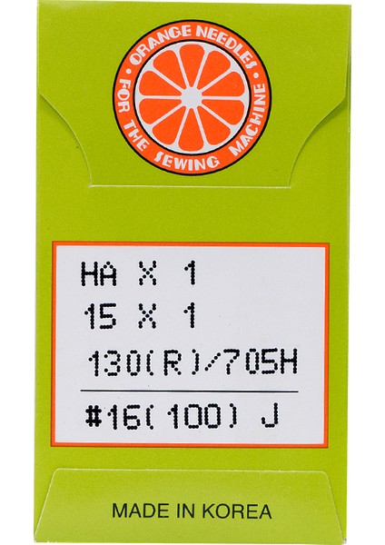 Ev Tipi Dikiş Makine Iğnesi 16 Numara