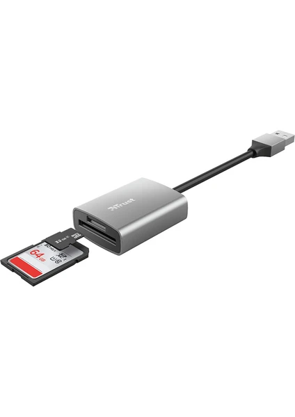 24135 Dalyx Fast Alüminyum Usb 3.2 Kart Okuyucu (SD & Micro SD)