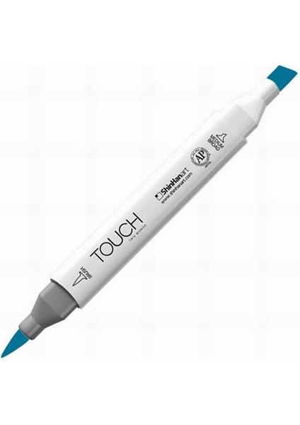 B64 Twin Brush Marker Indian Blue