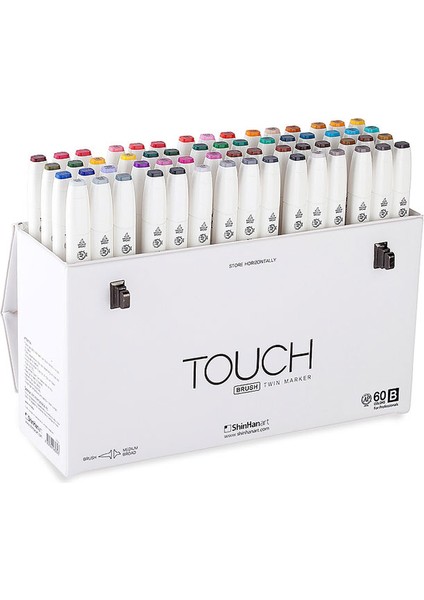 Twin Brush Marker Kalem Set B 60'lı