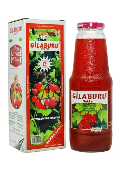 Kayseri Pazarı Gilaburu 1  lt