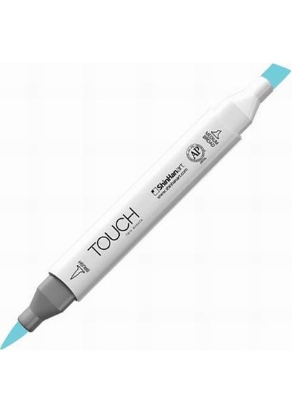 B67 Twin Brush Marker Pastel Blue