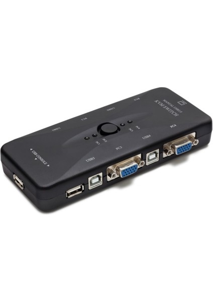 HD230 Kvm Switch USB 4 Giriş 1 Çıkış