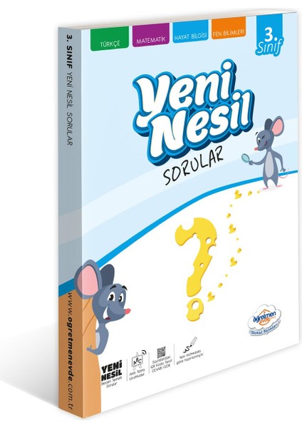 - 3. Sınıf Yeni Nesil Sorular Kitabı - Baksada Kitap Ayracı