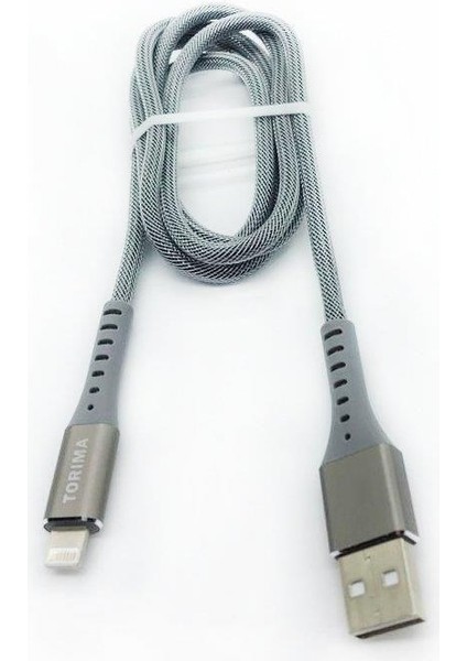 2.4A IPHONE Lightning 2.4 A Halat Şarj ve Data Kablosu