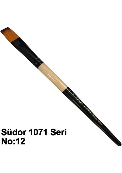 1071 Seri Akrilik ve Yağlı Boya Fırçası No 12