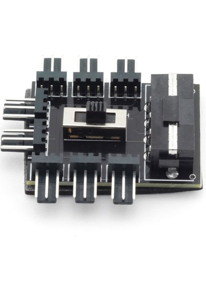 Fan Kontrol 8 Kanal 3 Pin Fan Splitter - Çoklayıcı
