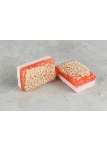 Eşek Sütlü & Çilekli Kabak Lifli 2'li Sabun 240GR