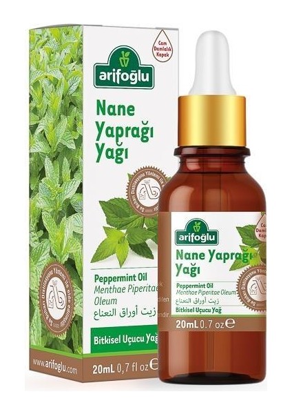 Arifoğlu Nane Yağı 20 ml + Mentol Taşı 7 Gr.