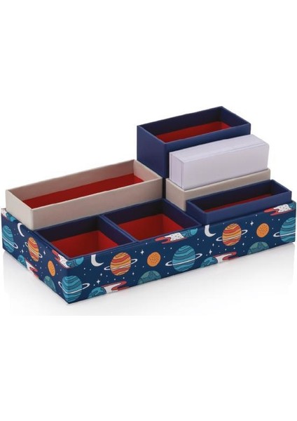 Space Tray Masa Üstü Düzenleyici Modüler Set ORG8639