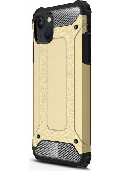 Apple iPhone 13 Kılıf Rugged Armor Gold