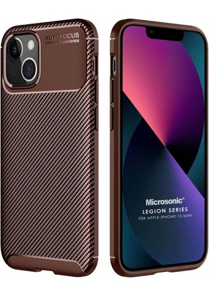 Apple iPhone 13 Mini Kılıf Legion Series Kahverengi
