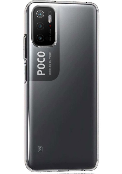 Xiaomi Poco M3 Pro Kılıf Transparent Soft Beyaz