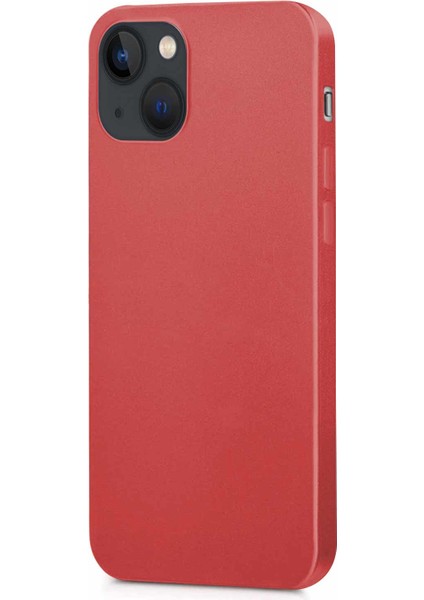 Matte Silicone Apple iPhone 13 Mini Kılıf Kırmızı fiyatları