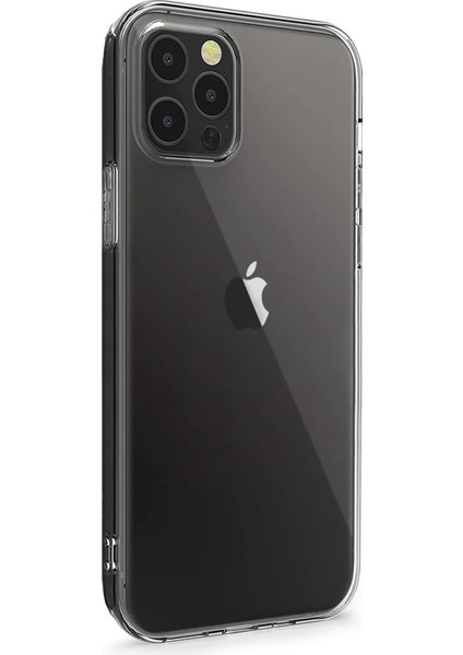 Apple iPhone 13 Pro Max Kılıf Transparent Soft Beyaz