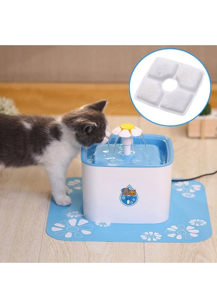 Otomatik Fıskiyeli Su Çeşmesi Kare Model Yedek Filtresi 4'lü fiyatları