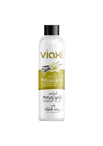 Viaxi Vanilya Aromalı Masaj Yağı Erotik Unisex Masaj Yağı 177 ml