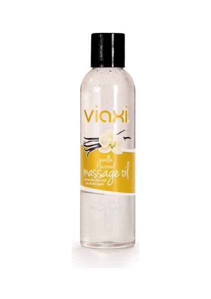 Viaxi Vanilya Aromalı Masaj Yağı Erotik Unisex Masaj Yağı 177 ml