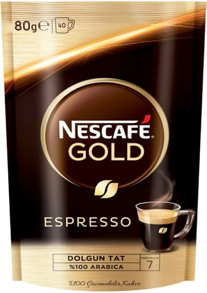 Gold Espresso 80 gr x 2'li Paket