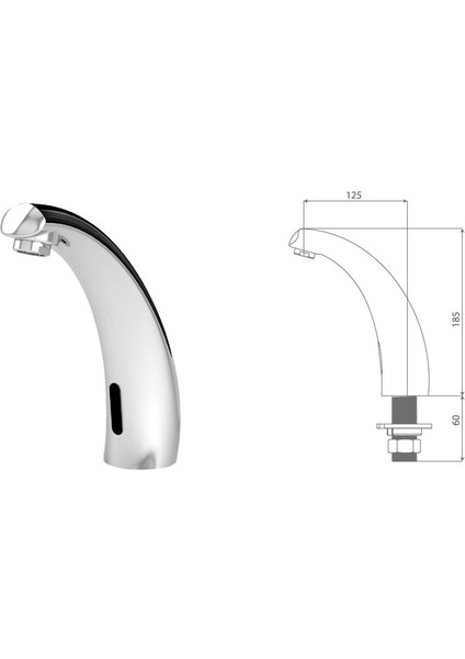 Tekli Fotoselli Lavabo Bataryası