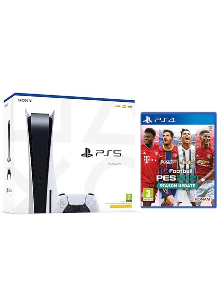 Playstation 5 İthalatçı Garantili + PS4 Pes 2021 Season Update