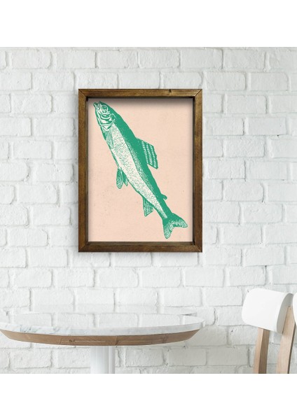 Gift Cafe & Bar & Restaurant Konseptli Doğal Masif Ahşap Çerçeveli Tablo-94 modelleri