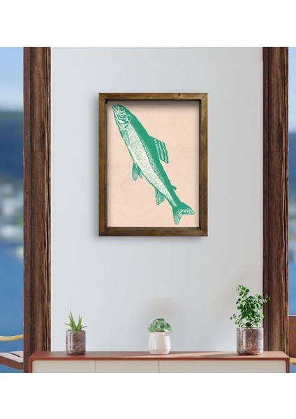 Gift Cafe & Bar & Restaurant Konseptli Doğal Masif Ahşap Çerçeveli Tablo-94 fırsatları