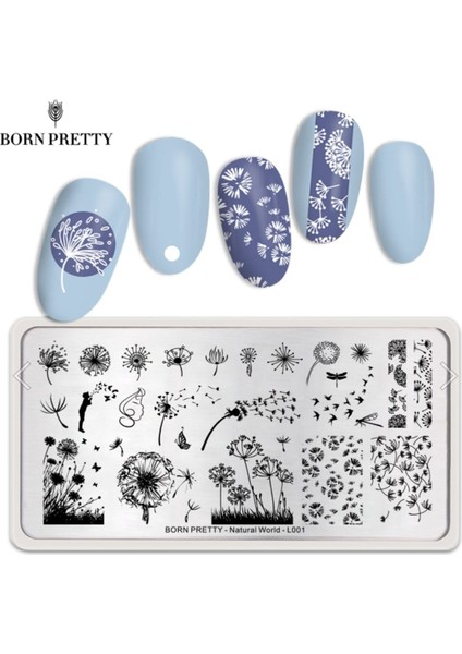 Metal Stampa Tabakası Natural World BP-L001 (48707)
