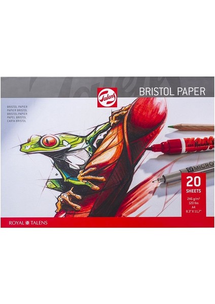 Bristol Pad 20 Yaprak 246 gr A4