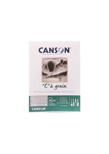 Ca Grain Grey Drawing Paper 30 Yaprak 250G 21X29,7