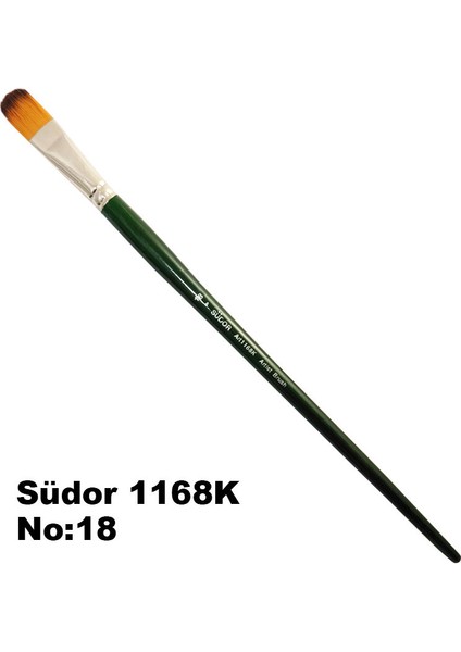 1168K Seri Kedi Dili Fırça No 18